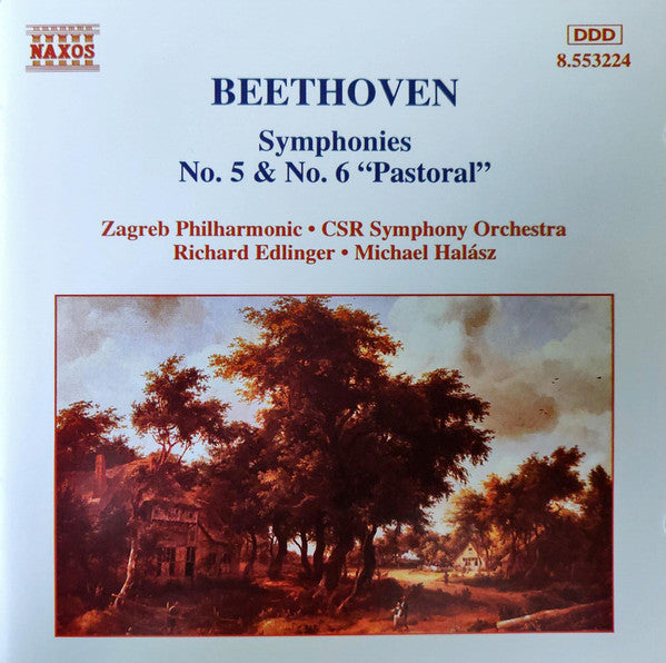 Ludwig van Beethoven, Richard Edlinger, Michael Halasz - Symphonies No.5 & No. 6 "Pastoral"