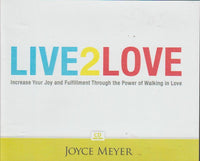 Live 2 Love - Joyce Meyer (Audiobook - CD)