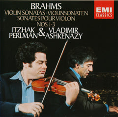 Brahms, Itzhak Perlman & Vladimir Ashkenazy - Violin Sonatas
