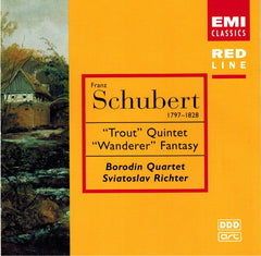 Franz Schubert, Borodin Quartet, Sviatoslav Richter - "Trout" Quintet / "Wanderer" Fantasy