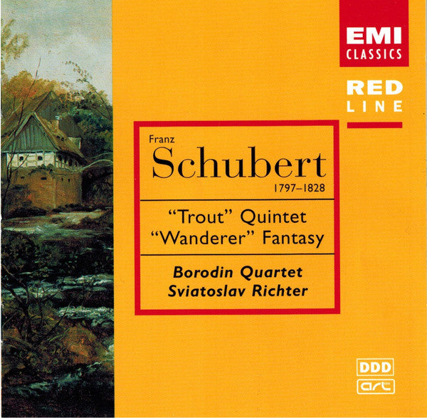 Franz Schubert, Borodin Quartet, Sviatoslav Richter - "Trout" Quintet / "Wanderer" Fantasy
