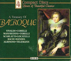 Various, Southwest Studio Orchestra, I Solisti di Zagreb, Radio Symphony Orchestra Stuttgart, Dubravka Tomsic - A Treasury of Baroque Vol 1