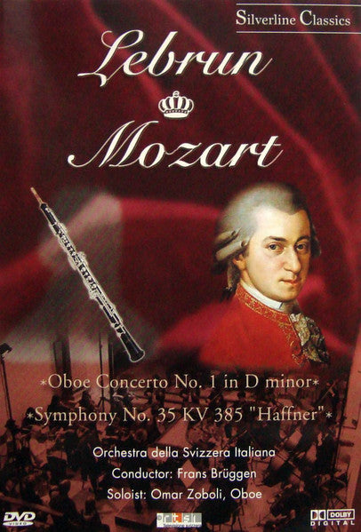 Lebrun, Mozart/ Orchestra Della Svizzera Italiana, F Bruggen, O Zoboli - Oboe Concerto No. 1 In D Minor / Symphony No. 35 KV 385 "Haffner" (DVD)