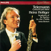 Telemann - Heinz Holliger, Academy Of St. Martin-in-the-Fields, Iona Brown - Concerti Per Oboe