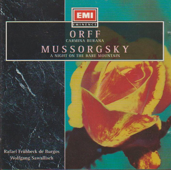 Orff / Mussorgsky. Rafea; Fruhbreck de Burgos, Wolfgang Sawallisch - Carmina Burana /  A Night on the Bare Mountain