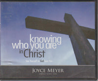 Knowing who you are in Christ - Joyce Meyer (Audiobook - CD)