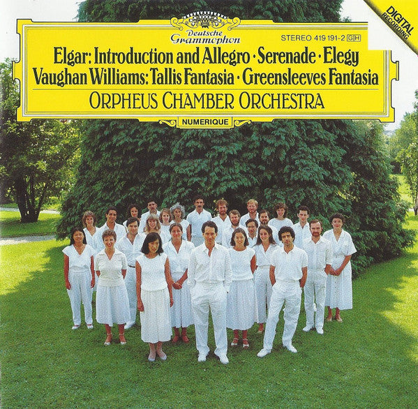 Elgar / Vaughan Williams - Orpheus Chamber Orchestra - Introduction And Allegro, Serenade, Elegy / Tallis Fantasia, Greensleeves Fantasia