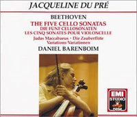 Ludwig van Beethoven, Jacqueline Du Pre, Daniel Barenboim - Cello Sonatas, Variations