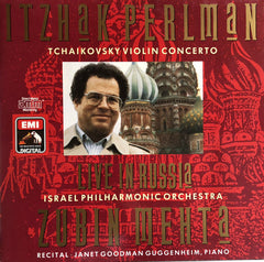 Tchaikovsky - Itzhak Perlman, Israel Philharmonic Orchestra, Zubin Mehta, Janet Goodman Guggenheim - Violin Concerto. Live In Russia