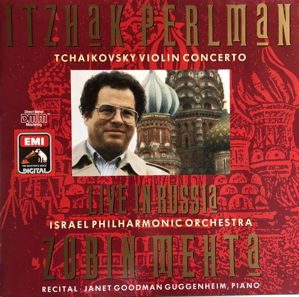 Tchaikovsky - Itzhak Perlman, Israel Philharmonic Orchestra, Zubin Mehta, Janet Goodman Guggenheim - Violin Concerto. Live In Russia