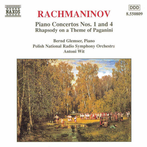Rachmaninov : Bernd Glemser, Polish National Radio Symphony Orchestra, Antoni Wit - Piano Concertos Nos. 1 And 4 /