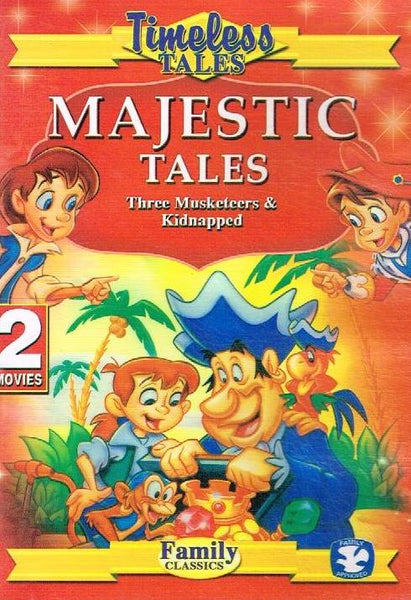 Majestic Tales: Three Musketeers & Kidnapped (DVD)