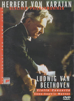 Beethoven / Karajan, A.-S. Mutter, Berliner Philharmoniker - Violin Concerto (DVD)