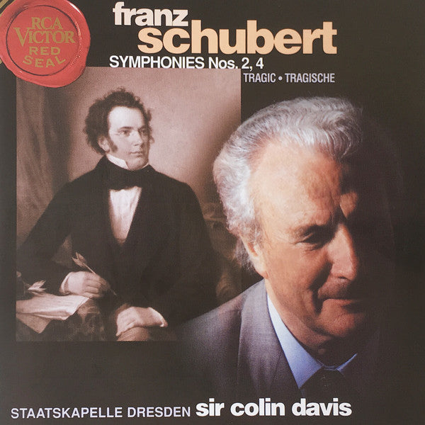 Franz Schubert, Staatskapelle Dresden, Sir Colin Davis - Symphonies Nos. 2, 4 - Tragic - Tragische