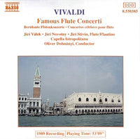 Vivaldi, Jiri Valek, Jiri Novotny, Jiri Stivin, Capella Istropolitana, Oliver Dohnanyi - Famous Flute Concerti