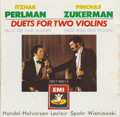 Perlman/Zukerman - Duets for Two Violins