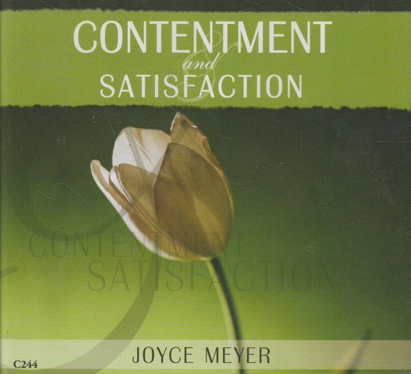 Contentment and Satisfaction - Joyce Meyer (Audiobook - CD)