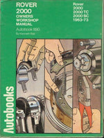 Autobooks Rover 2000, 2000TC, 2000SC 1963-73