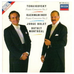 Tchaikovsky, Rachmaninov, Jorge Bolet, Dutoit, Montreal - Piano Concerto Ndeg 1 / Piano Concerto Ndeg 2
