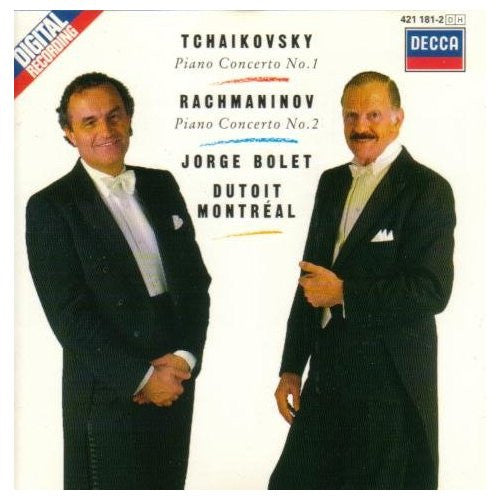 Tchaikovsky, Rachmaninov, Jorge Bolet, Dutoit, Montreal - Piano Concerto Ndeg 1 / Piano Concerto Ndeg 2