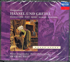 Humpderdinck, Fassbaender, Popp, Berry, Hamari, Schlemm, Wiener Sangerknaben, Wiener Philharmoniker, Solti - Hansel und Gretel