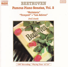 Beethoven - Jeno Jando - Famous Piano Sonatas, Vol. 2 "Waldstein", "Tempest", "Les Adieux"