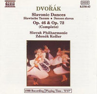 Dvorak, Slovak Philharmonic / Zdenek Kosler - Slavonic Dances Op. 46 & Op. 72 (Complete)