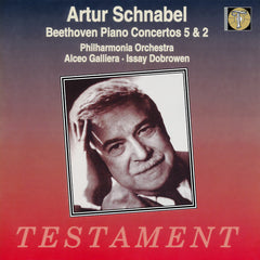 Beethoven, Artur Schnabel, Philharmonia Orchestra, Alceo Galliera, Issay Dobrowen - Piano Concertos 5 & 2