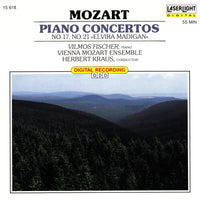 Mozart, Vilmos Fischer, Herbert Kraus, Vienna Mozart Ensemble - Piano Concertos No.17, No.21 >>Elvira Madigan<<