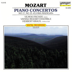 Mozart, Vilmos Fischer, Herbert Kraus, Vienna Mozart Ensemble - Piano Concertos No.17, No.21 >>Elvira Madigan<<