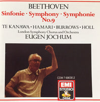 Beethoven, Te Kanawa, Hamari, Burrows, Holl, London Symphony Chorus And Orchestra, Eugen Jochum - Sinfonie = Symphony = Symphonie No. 9