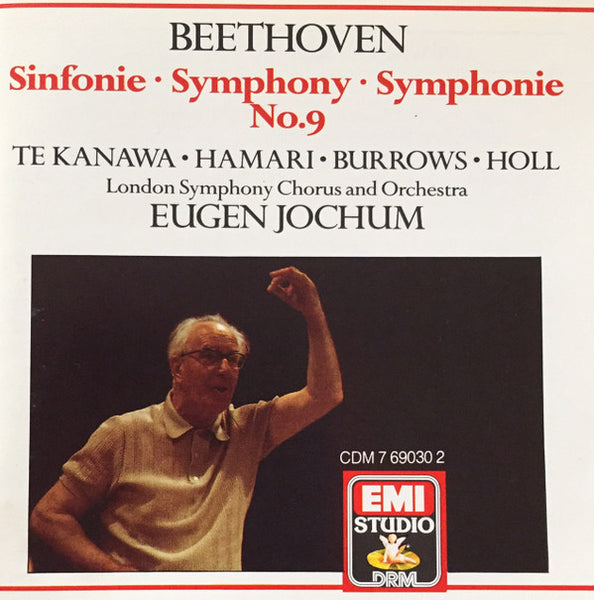 Beethoven, Te Kanawa, Hamari, Burrows, Holl, London Symphony Chorus And Orchestra, Eugen Jochum - Sinfonie = Symphony = Symphonie No. 9