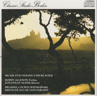 Classic Studio Berlin: Robin Alleson / Jonathan Alder - Musik Fur Violine Und Klawer