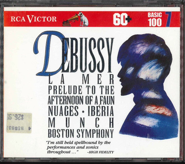 Debussy, Charles Munch, Boston Symphony Orchestra - La Mer - Prelude To The Afternoon Of A Faun - Nuages - Iberia