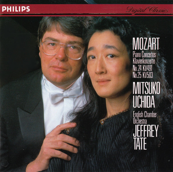 Mozart, Mitsuko Uchida, English Chamber Orchestra, Jeffrey Tate - Piano Concertos = Klavierkonzerte No. 24 KV491, No. 25 KV503