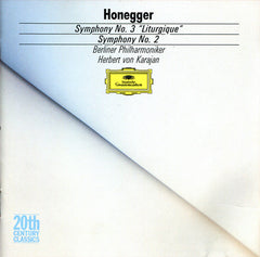 Honegger, Berliner Philharmoniker, Herbert von Karajan - Symphony No. 3 "Liturgique" / Symphony No. 2
