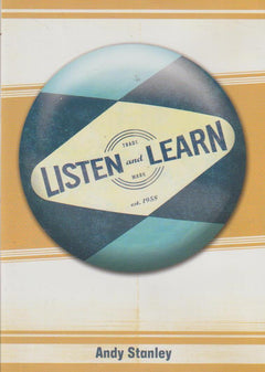 Listen and Learn - Andy Stanley (DVD)