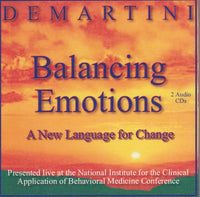 Balancing Emotions - Demartini (Audiobook - CD)