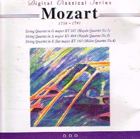 Wolfgang Amadeus Mozart - 3 String Quartets K.387, K.464, K.160 (Mozarteum Quartett Salzburg)