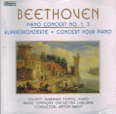 Beethoven - Dubravka Tomsic, Radio Symphony Orchestra Ljubljana, Anton Nanut - Piano Concert No. 1, 3 (Klavierkonzerte, Concert Pour Piano)