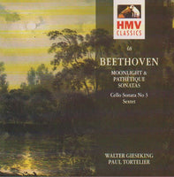 Beethoven - Moonlight & Pathetique Sonatas;  Cello Sonata No. 3 Sextet