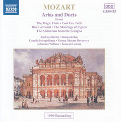 Mozart - Arias And Duets From Magic Flute, Cosi Fan Tutte, Don Giovanni, Marriage Of Figaro, Abduction From The Seraglio