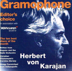 Various / Herbert von Karajan - Gramophone Editor's Choice,  August 1999