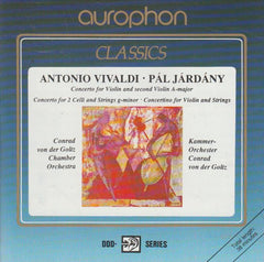 Vivaldi / Pal Jardanyi, Orchestre De Chambre Conrad Von Der Goltz - Concertos Pour Violon Et Second Violon, 2 Violoncelles, Violon Et Cordes