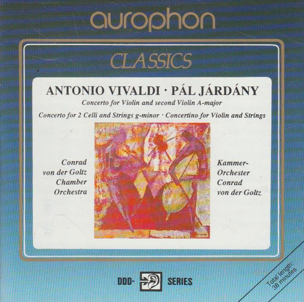 Vivaldi / Pal Jardanyi, Orchestre De Chambre Conrad Von Der Goltz - Concertos Pour Violon Et Second Violon, 2 Violoncelles, Violon Et Cordes