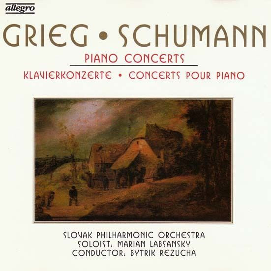 Grieg, Schumann - Marian Labsansky, Slovak Philharmonic Orchestra, Bystrik Rezucha - Piano Concertos