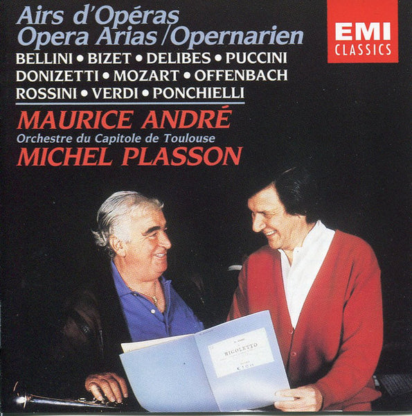 Bellini, Bizet, Delibes, Puccini, Donizetti, Mozart, Offenbach, Rossini, Verdi, Ponchielli  -  Maurice Andre, Orchestre Du Capitole De Toulouse