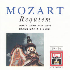 Mozart, Donath, Ludwig, Tear, Lloyd, Carlo Maria Giulini - Requiem