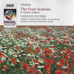 Vivaldi - Vladislav Gluz, Igor Romanyuk, Orchestra "Classic Music Studio," St. Petersburg - The Four Seasons - Concertos For Two Violins