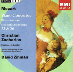 Mozart - Christian Zacharias, David Zinman, Staatskapelle Dresden, Symphonie-Orchester Des Bayerischen Rundfunks - Piano Concertos 23 & 26
